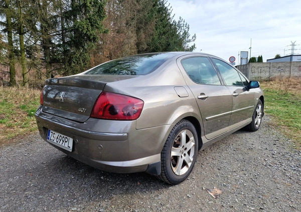 Peugeot 407 cena 6500 przebieg: 334000, rok produkcji 2008 z Szczecin małe 172